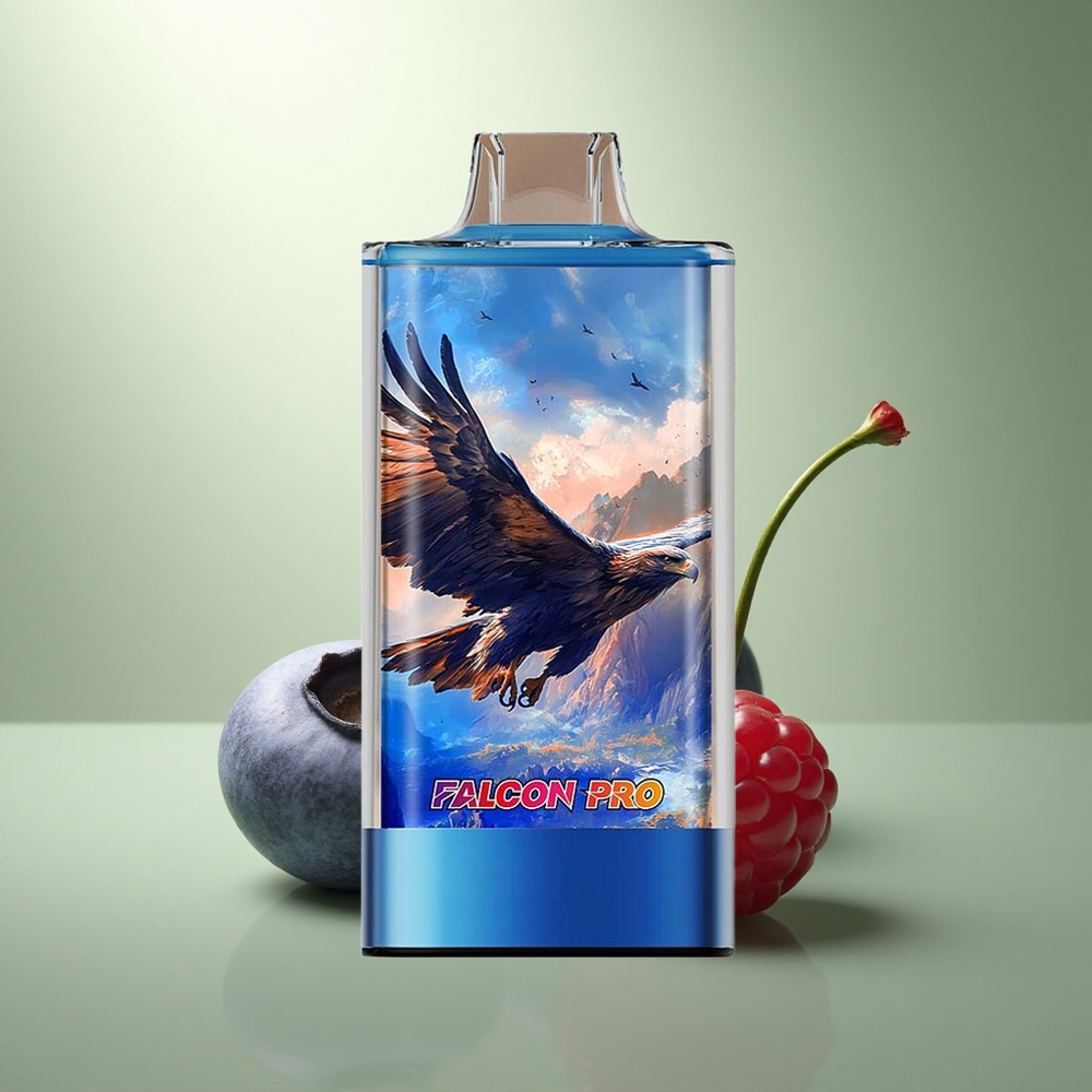 JNR Falcon Pro 28000 Blauwe Bes Framboos Kers 30ml 950mAh Dual Mesh