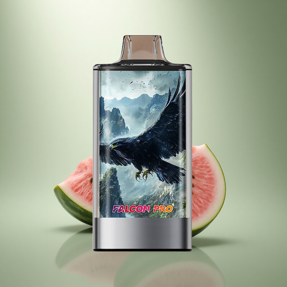 JNR Falcon Pro 28000 Watermeloen Bubblegum Dual Mesh Coil Smart Display