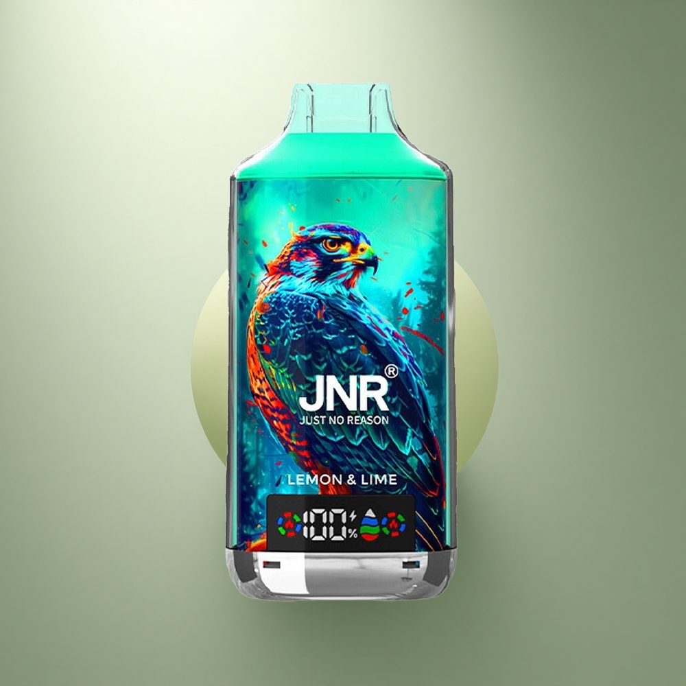 JNR Falcon X 18000 Citroen Limoen Dual Mesh Display