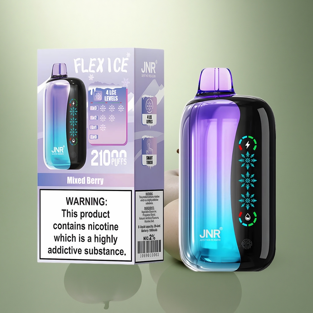 JNR Flex Ice 21000 Gemengde Bes Ice Aanpasbare 26ml Dual Mesh