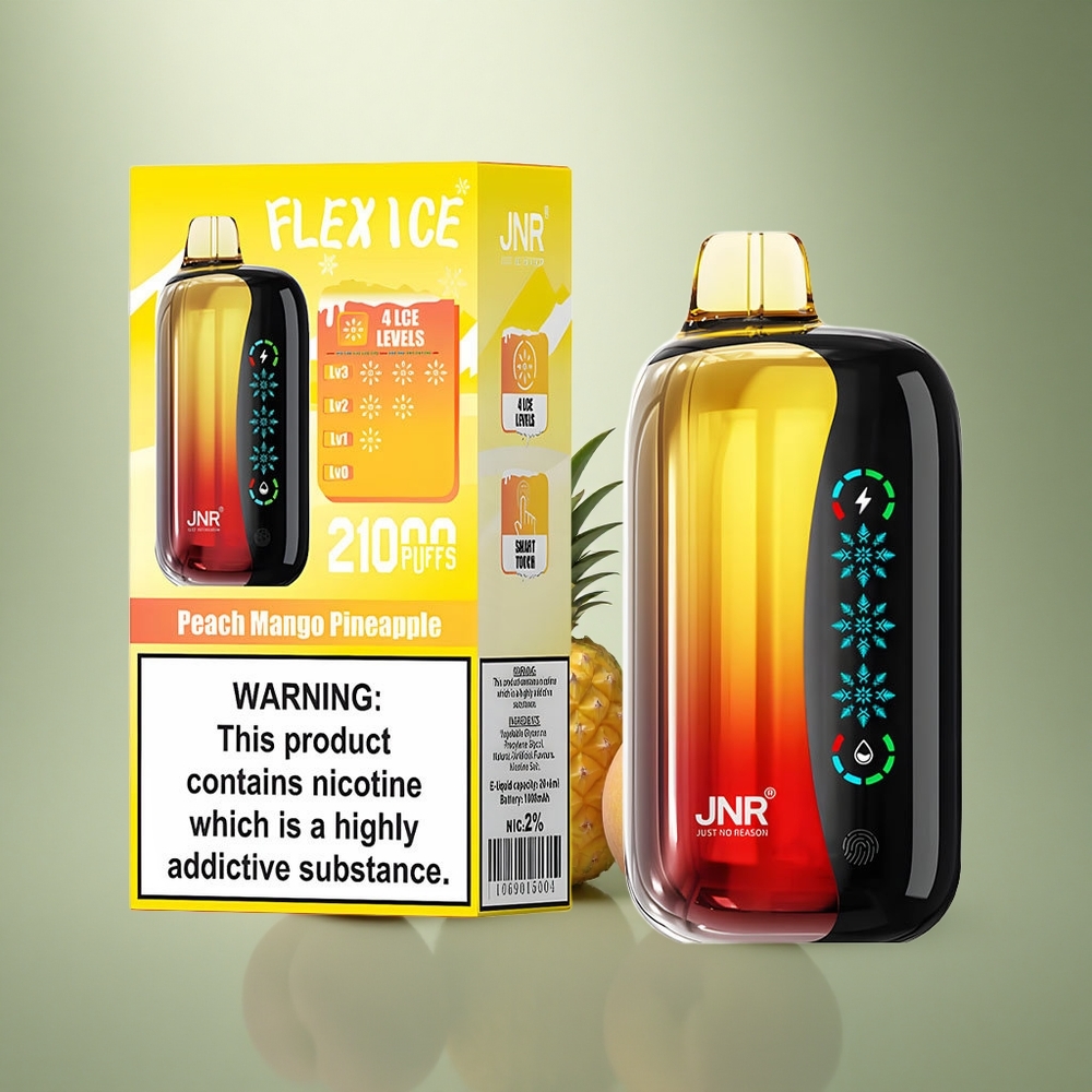 JNR Flex Ice 21000 Perzik Mango Ananas IJs Aanpasbare Luchtstroom 26ml