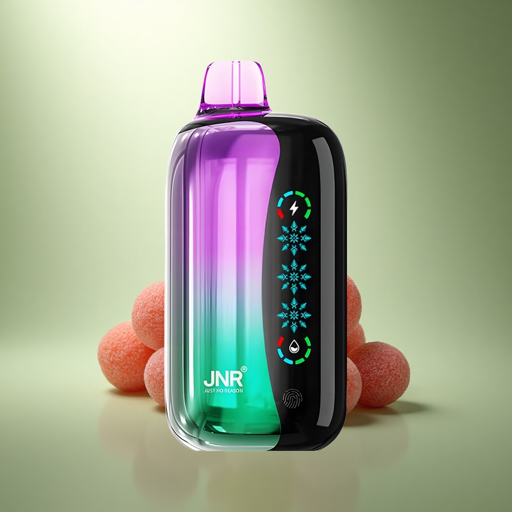 JNR Flex Ice 21000 Zure Kersen Gummies met Aanpasbare IJs en Dual Mesh