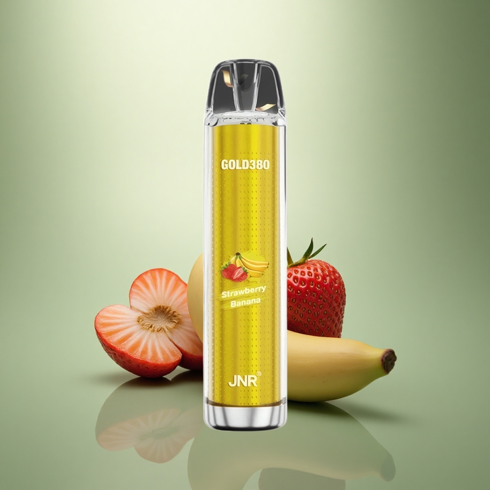 JNR Gold380 6000 Aardbei Banaan 1500mAh Mesh 13ml