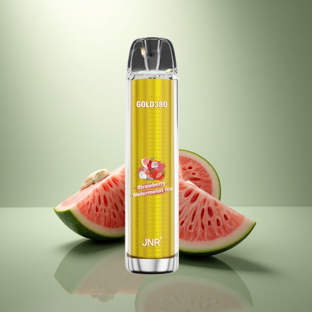 JNR Gold380 6000 Aardbei Watermeloen IJs 1500mAh Mesh 13ml