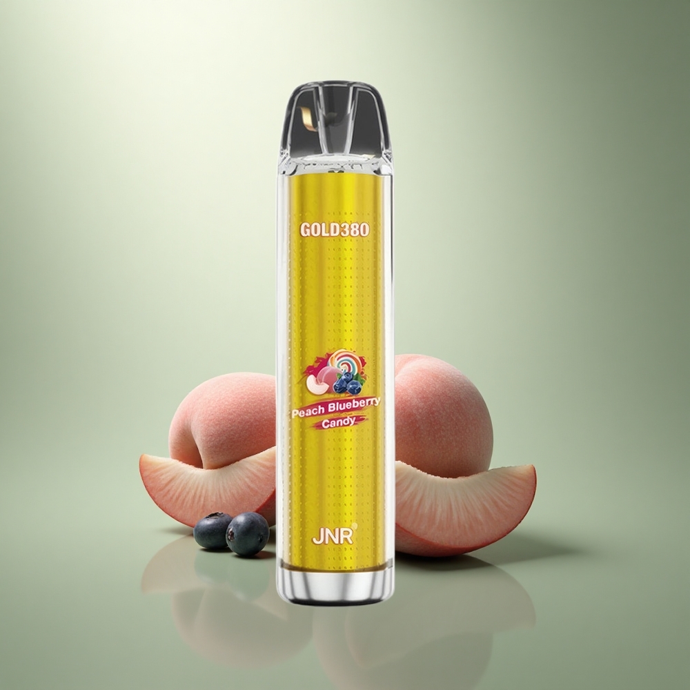 JNR Gold380 6000 Perzik Bosbes 1500mAh 1.0ohm Mesh