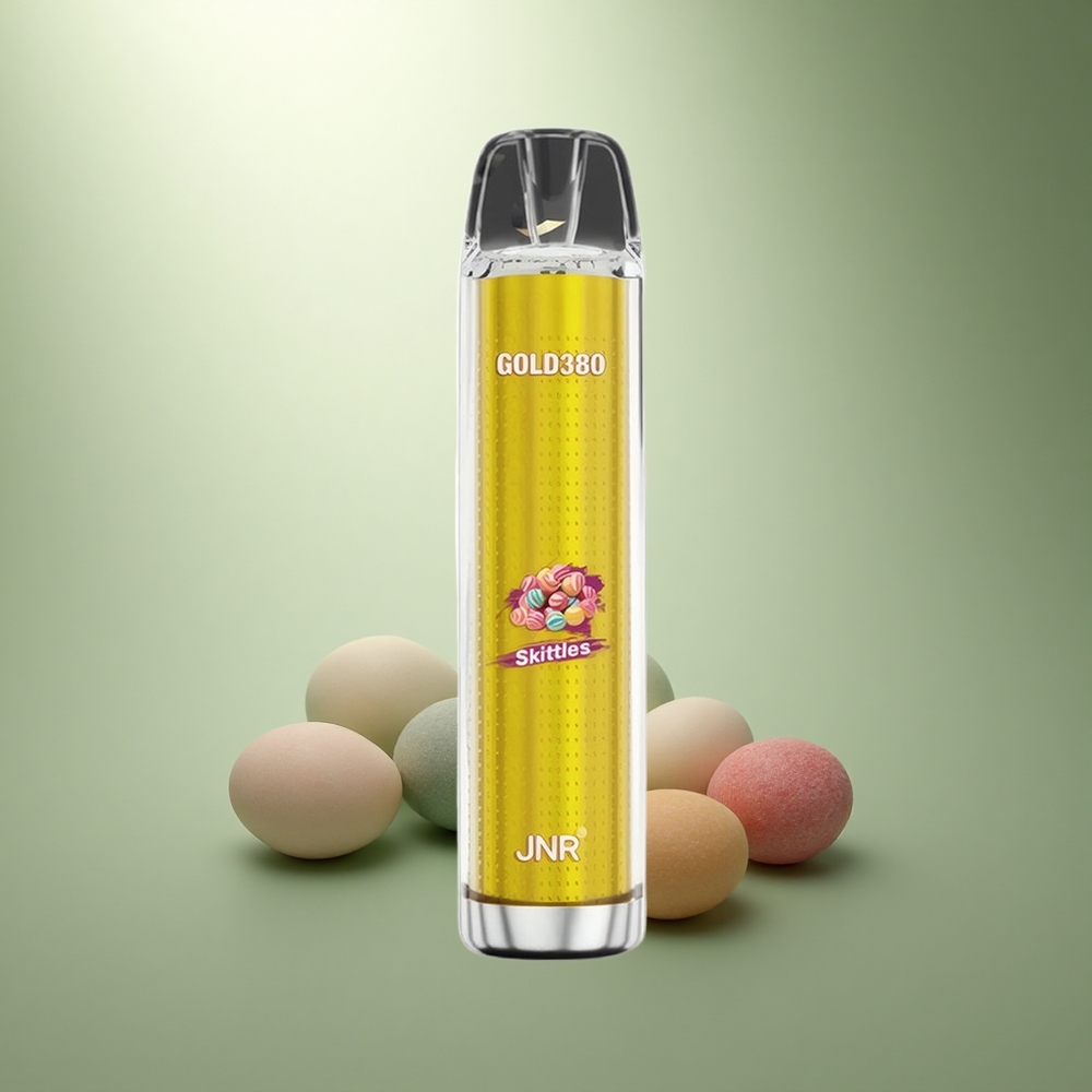 JNR Gold380 6000 Skittles Gouden 1500mAh Mesh Coil