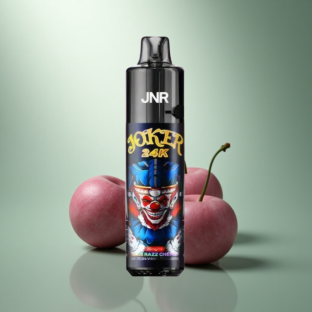 JNR Joker 24K Blauwe Framboos Kers Type-C Oplaadbare Zichtbare Vloeistofniveau