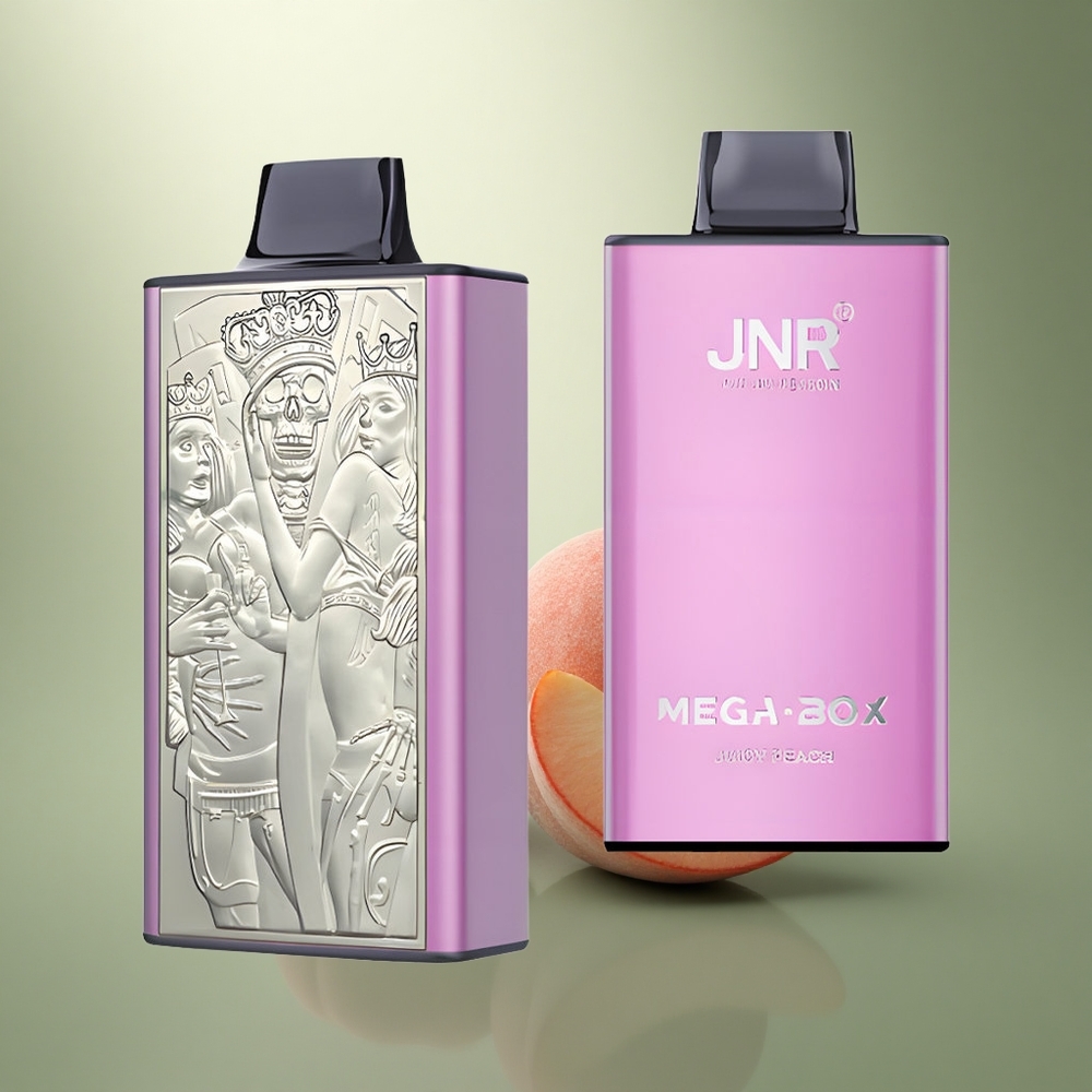 JNR Mega Box 25000 Sappige Perzik 30ml Dual Mesh