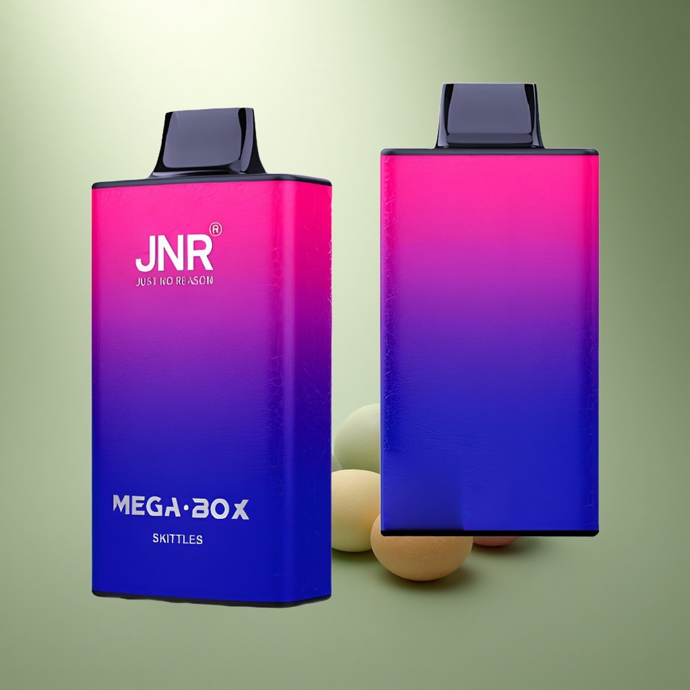 JNR Mega Box 25000 Skittles Dual Mesh Coil & Dual Core 30ml Snelle Oplading