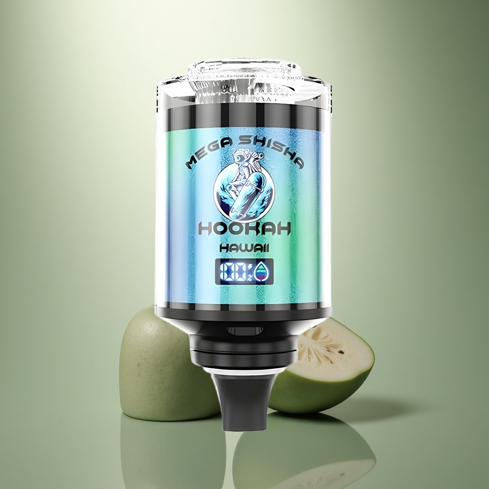 JNR Mega Shisha Hookah 100K Hawaii Grote Adem Lichtscherm