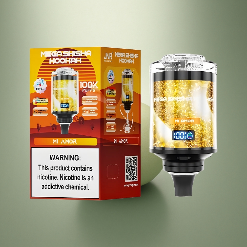JNR Mega Shisha Hookah 100K Mijn Liefde 2200mAh Type-C
