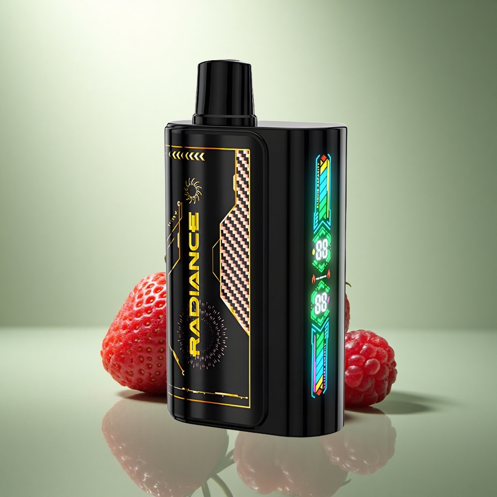 JNR Radiance 31000 Aardbei Framboos Kers IJs met Dual Mesh Coil en 950 mAh Batterij