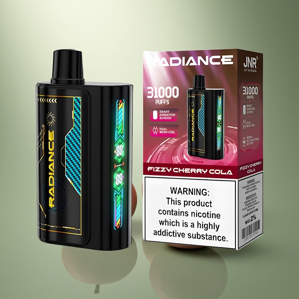 JNR Radiance 31000 Frisse Kers Cola Dual Mesh Coil Type-C Oplaadbaar