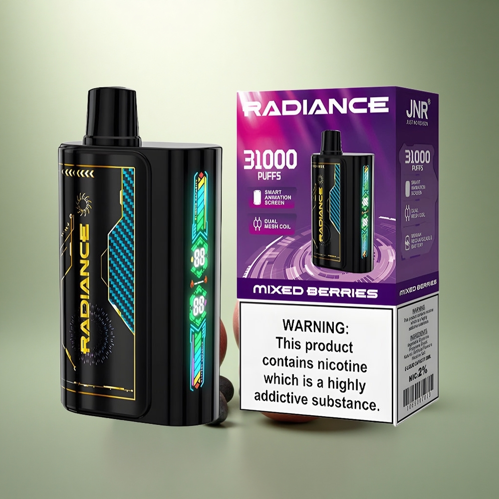 JNR Radiance 31000 Gemengde Bessen Dual Mesh Coil 28ml Type-C