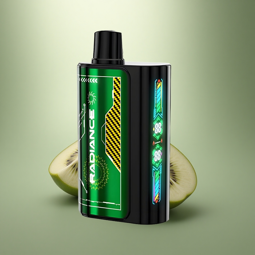 JNR Radiance 31000 Passievrucht Kiwi Dual Mesh Coil Type-C Oplaadbare Batterij