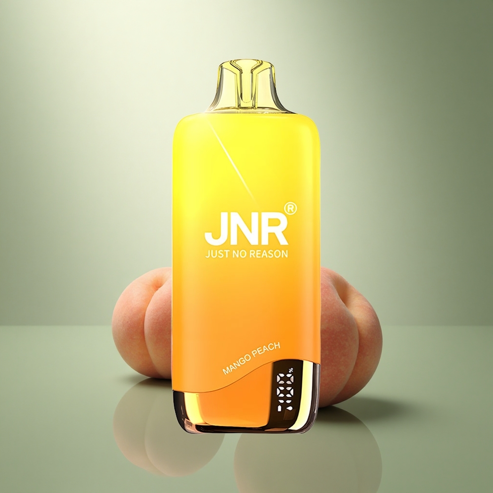 JNR Rainbow 10500 Mango Perzik 10500 Puffs 18ml Mesh