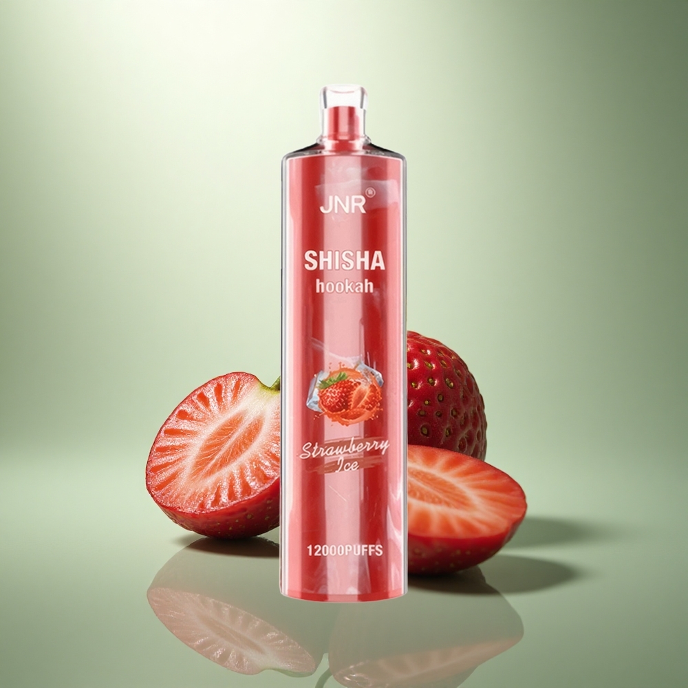 JNR Shisha Hookah 12000 Aardbei IJs 24ml 750mAh