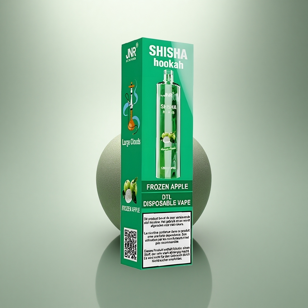 JNR Shisha Hookah 12000 Bevroren Appel 750mAh Type-C
