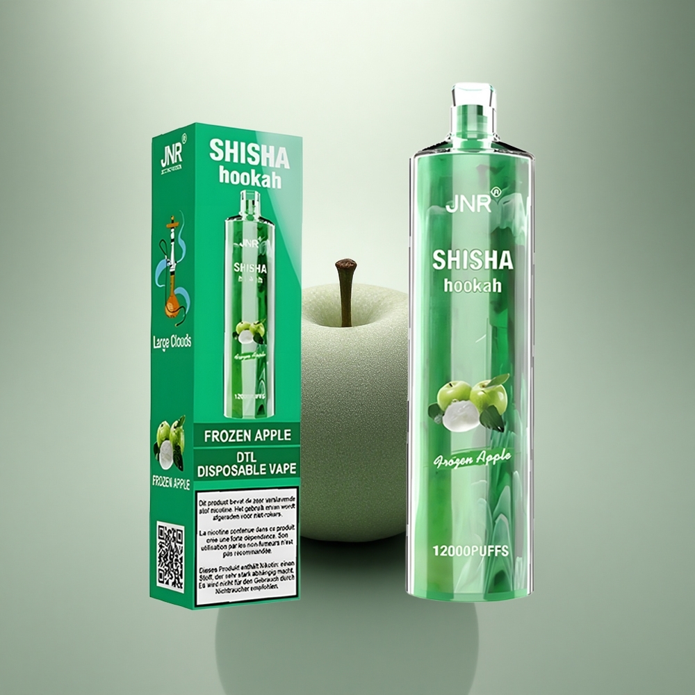 JNR Shisha Hookah 12000 Bevroren Appel 750mAh Type-C