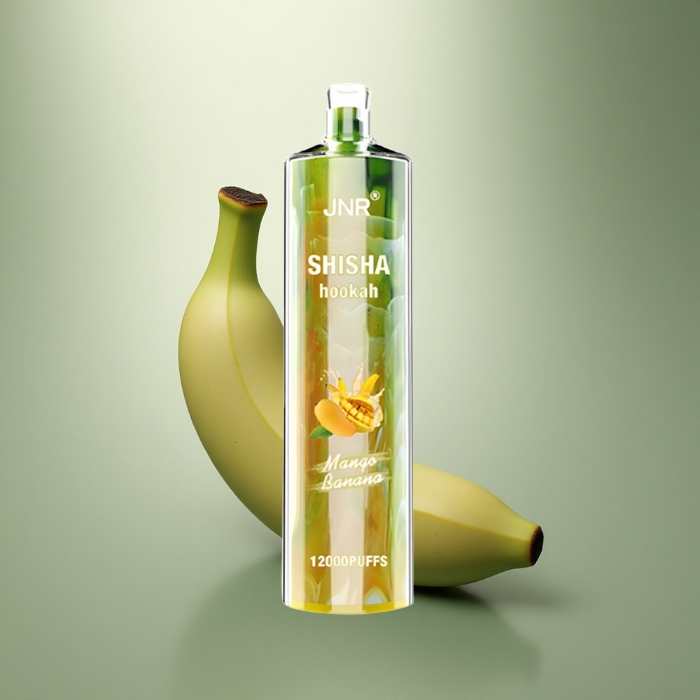 JNR Shisha Hookah 12000 Mango Banaan 24ml Type-C