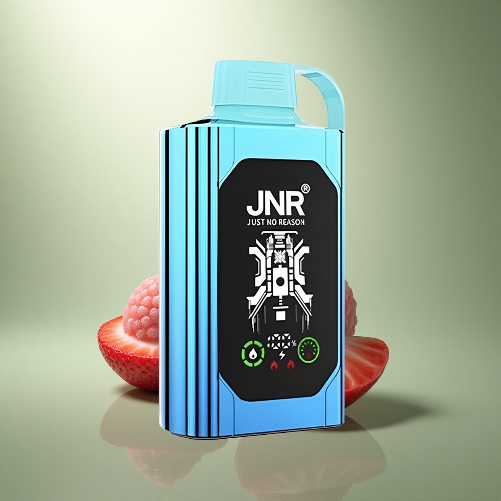 JNR Shisha Hookah Box 20500 Aardbei Framboos Snoep HD Display 1000mAh Dual Mesh Coil