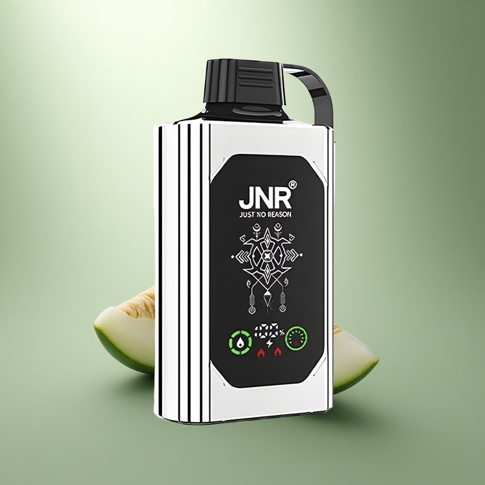 JNR Shisha Hookah Box 20500 Dubbele Meloen Munt met HD Display en Dual Mesh Coil