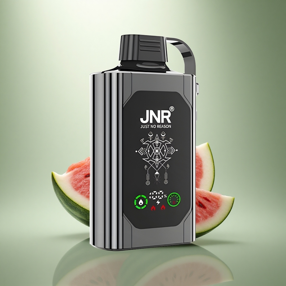 JNR Shisha Hookah Box 20500 Watermeloen IJs HD Display Dual Mesh Coil