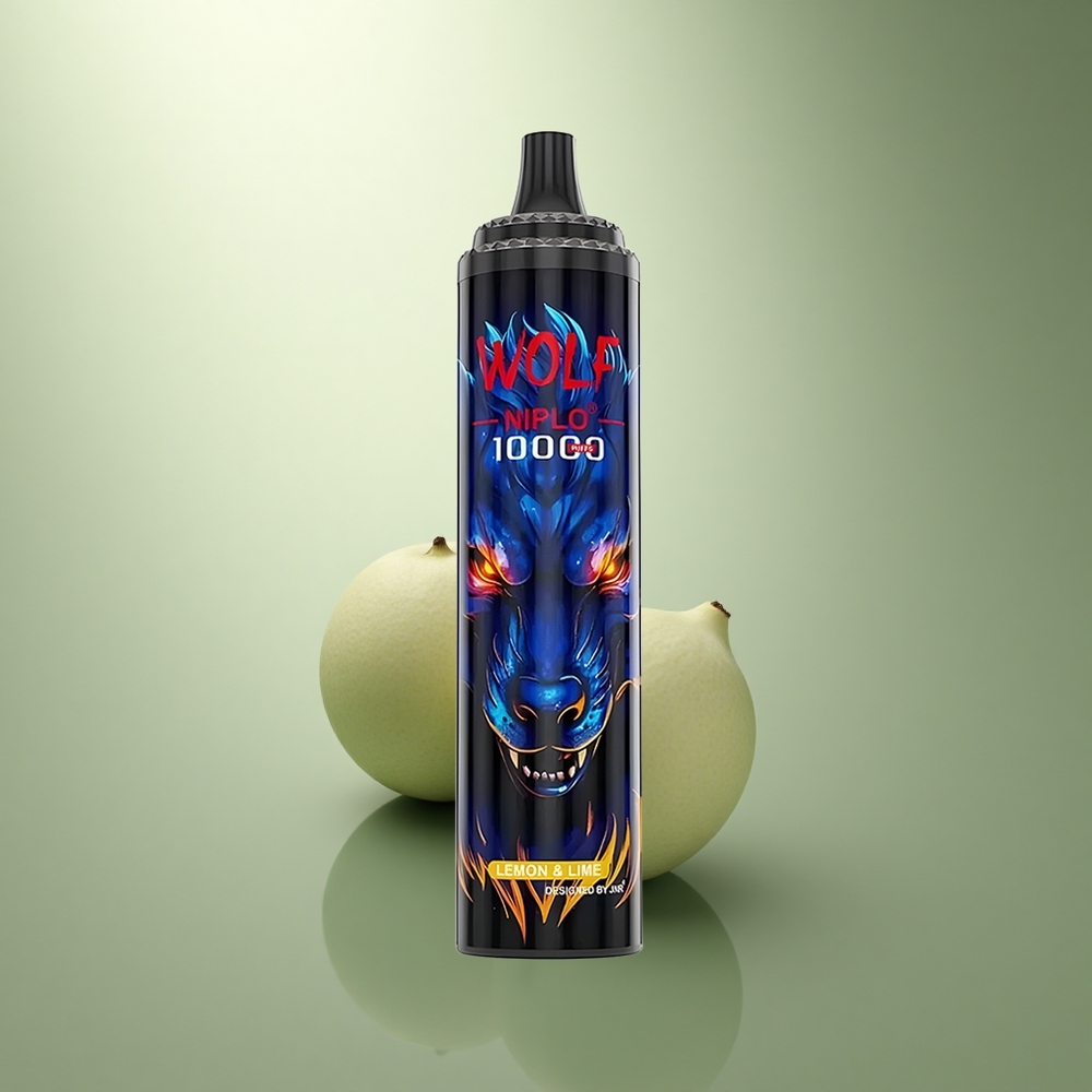 JNR Wolf Niplo 10000 Citroen & Limoen 20ml 1.0 Ohm Type-C