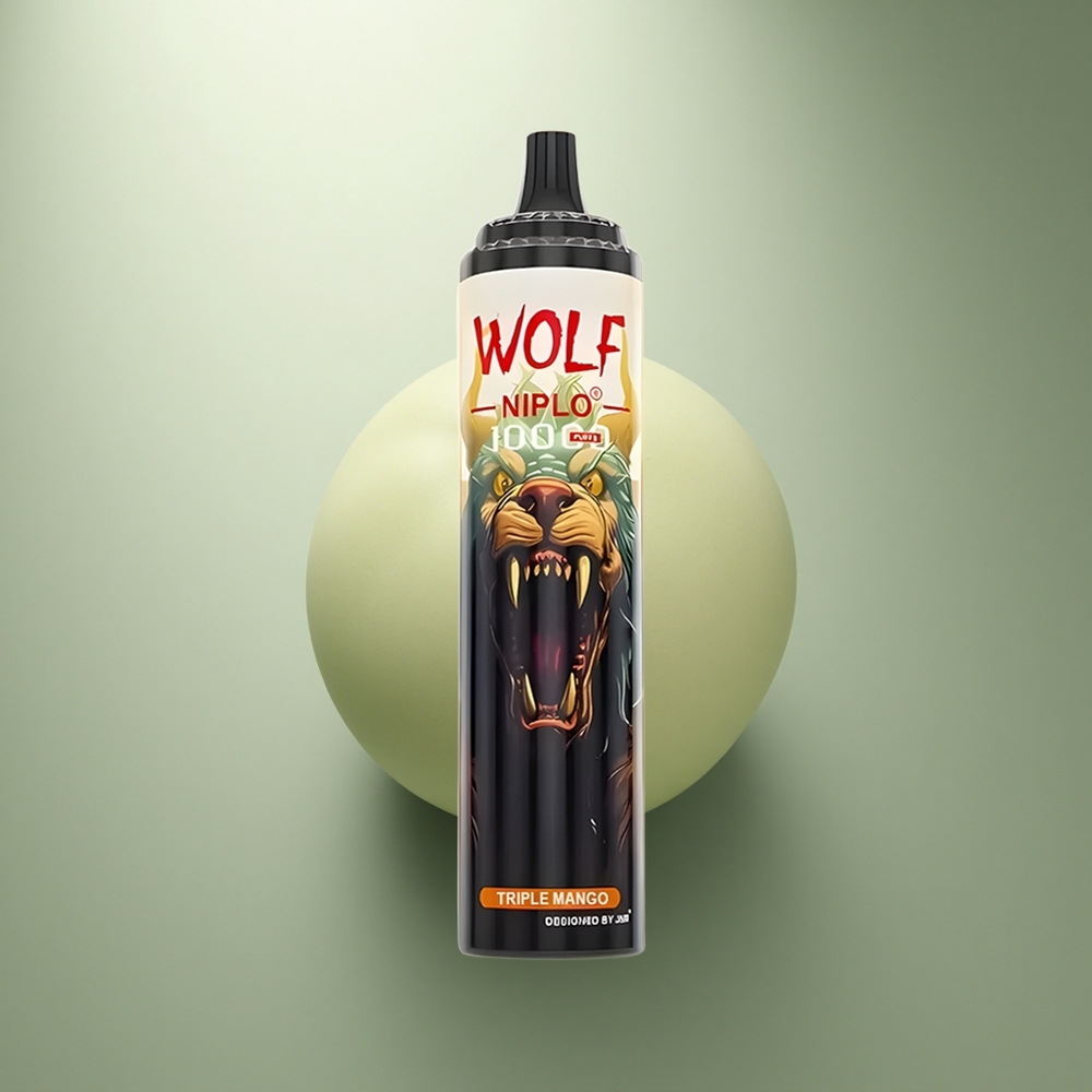 JNR Wolf Niplo 10000 Driedubbele Mango 20ml 650mAh Type-C