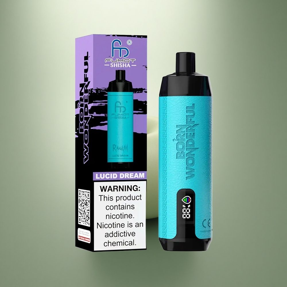 RandM Fumot Shisha 10000 Puffs Helder Droom 18ml 0.6ohm Mesh