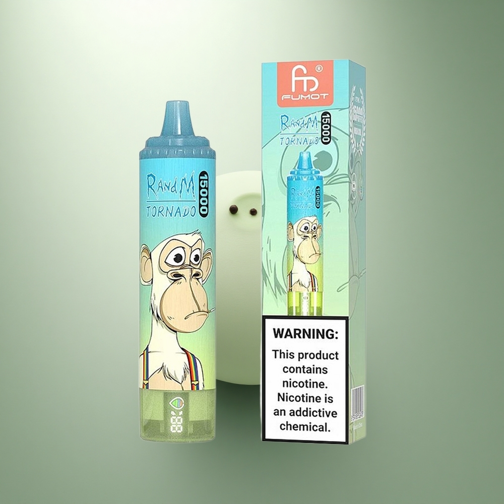 RandM Fumot Tornado 15000 Puffs IJspop Mesh 25ml Type-C