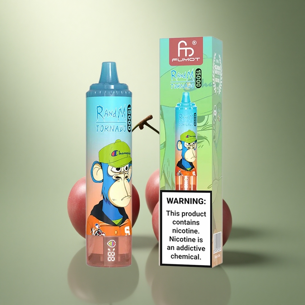RandM Fumot Tornado 15000 Puffs Kers Cola 25ml Mesh LCD