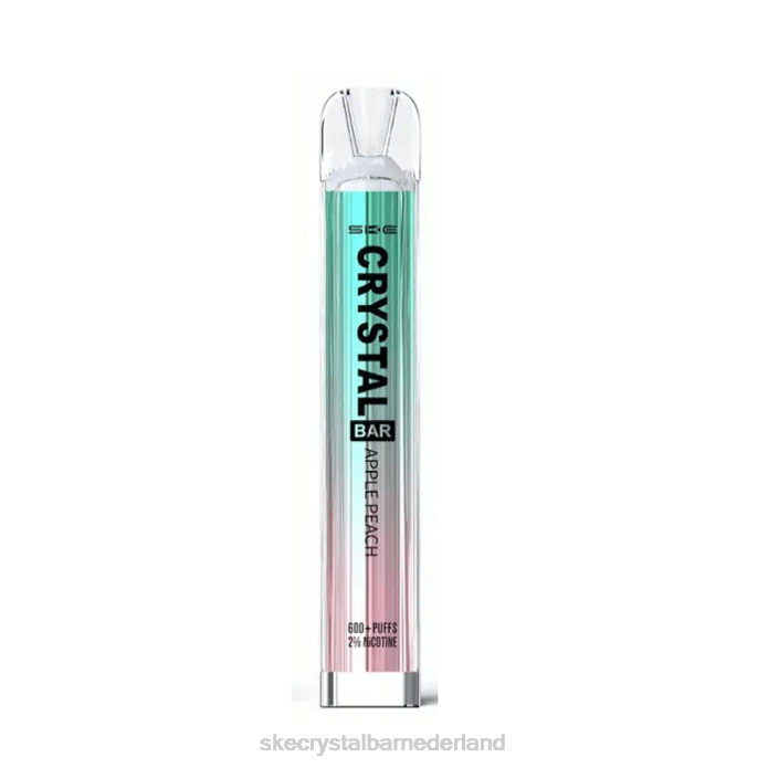Crystal Bar Amsterdam - SKE Crystal bar wegwerpdamp appel perzik RF6686
