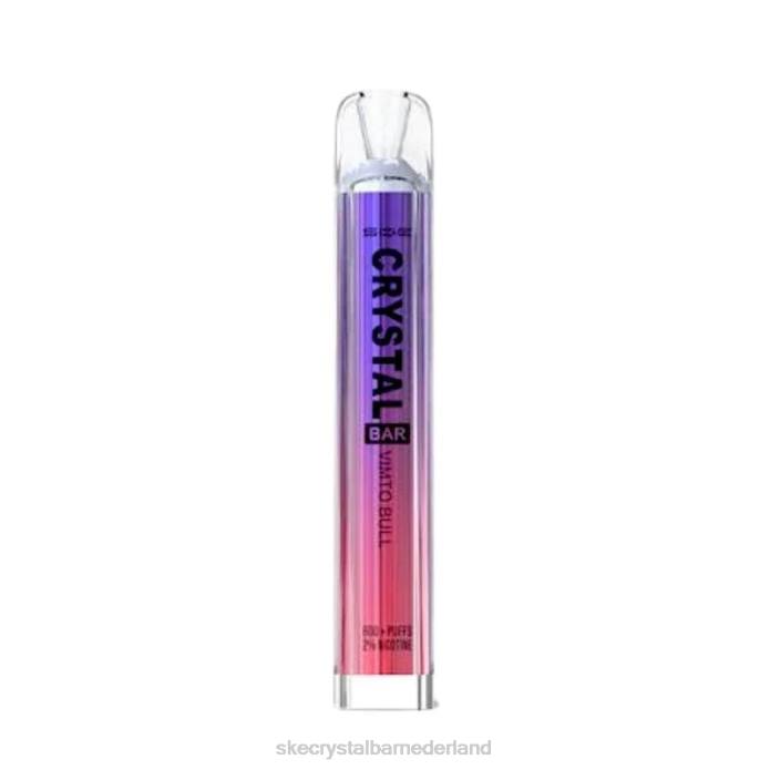 Crystal Bar Amsterdam - SKE Crystal bar wegwerpdamp vimto stierijs RF6646