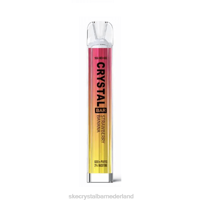 SKE Crystal Vape Kopen - SKE Crystal bar wegwerpdamp aardbei banaan RF6689