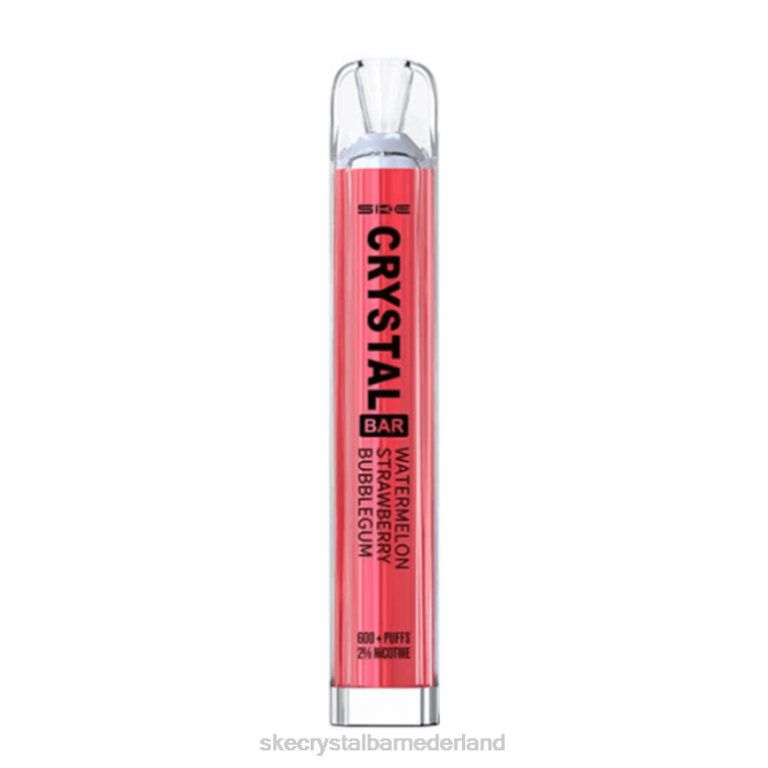 SKE Crystal Vape Kopen - SKE Crystal bar wegwerpdamp watermeloen aardbei bubblegum RF6679